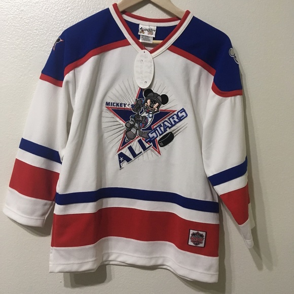 mickey mouse hockey jersey